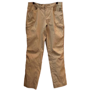 Eddie Bauer Takeoff  Stretch Chino Nylon tan/khaki Pants, men’s size 32x32